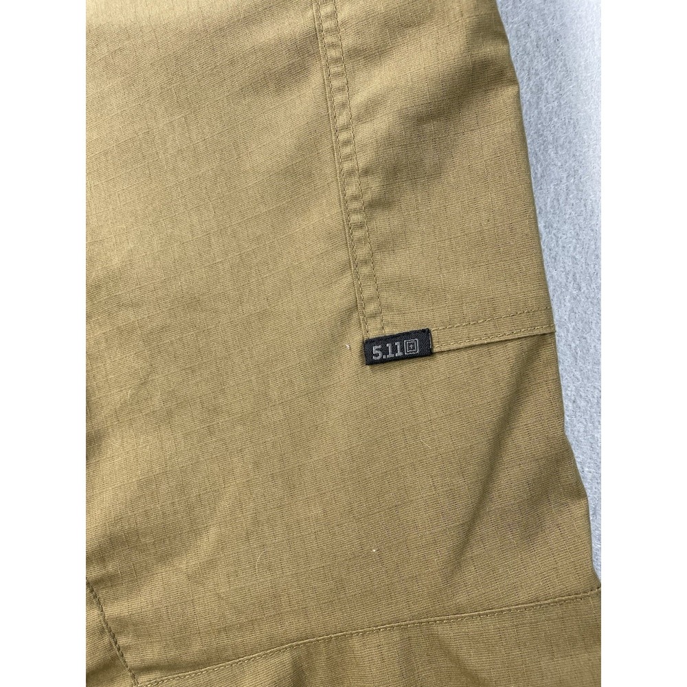 5.11 Tactical Men's Khaki Cargo Pants Ripstop Work Outdoor Rugged Relaxed 34X34 - Picture 9 of 16